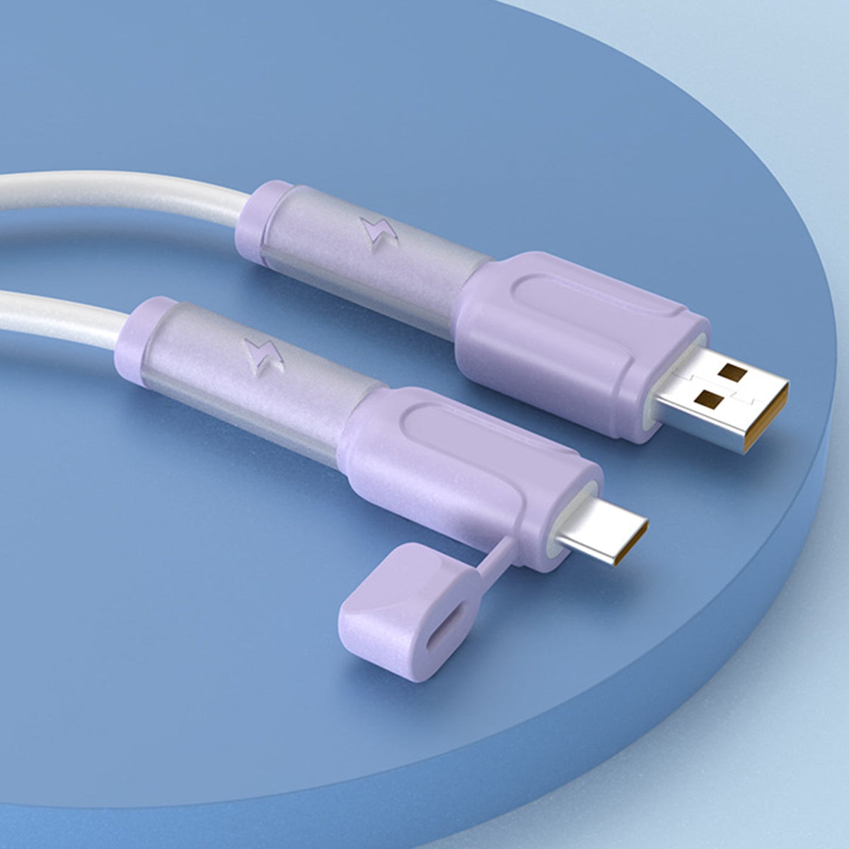 Silicone Cable Protectors, Two Pieces of 2.08 Inches for Charging Cords - Image 6