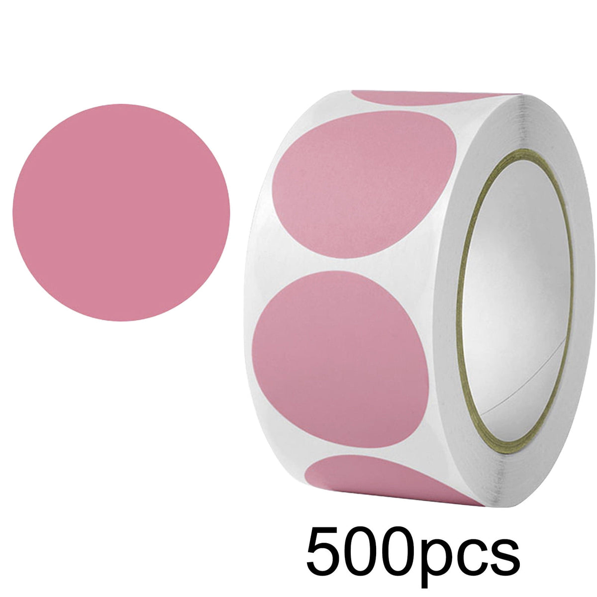 Color-Coding Dot Labels, 500 Stickers of One Inch in Twelve Shades - Image 2