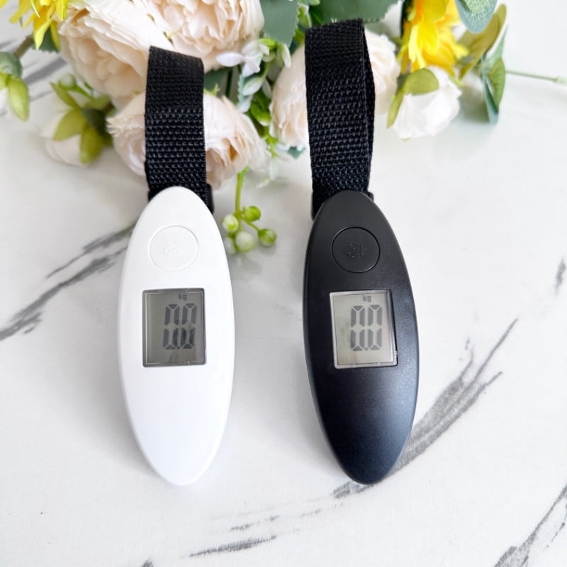 Digital Luggage Scale in Black, Weighs up to 90 Pounds with Tare Function - Image 4