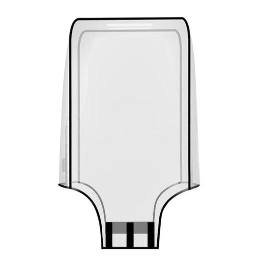 Clear Vinyl Suitcase Cover with Handle Opening for Wheeled Luggage