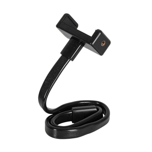 Bendable Arm Phone Holder with Quarter-Inch Mount for Desk and Bedside