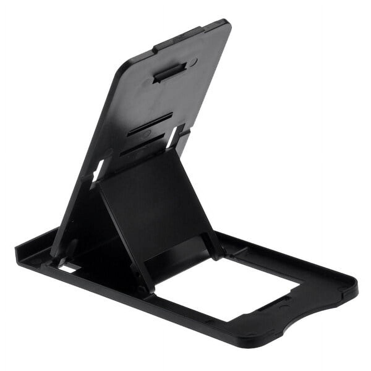 Folding Tablet Stand in Black Hard Plastic with Five Viewing Positions - Image 6