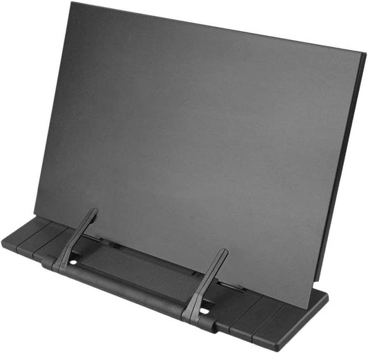 Folding Desktop Document Stand, 7 Adjustable Angles, Black