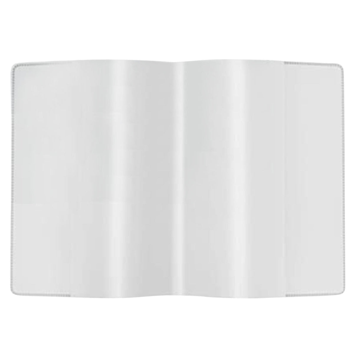 Clear Plastic Passport Cover, One Piece, 14 Centimetres Wide when Closed