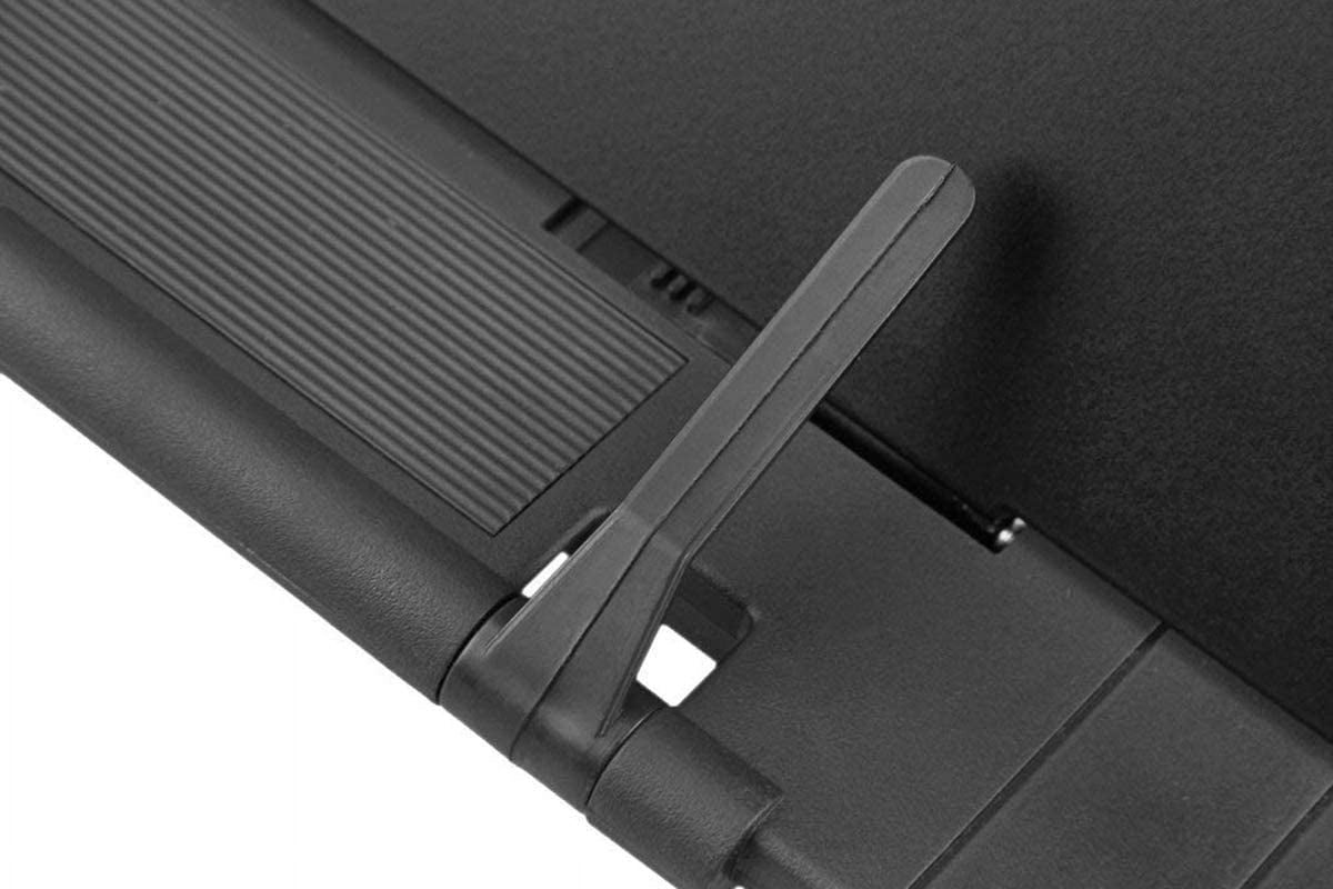 Folding Desktop Document Stand, 7 Adjustable Angles, Black - Image 4