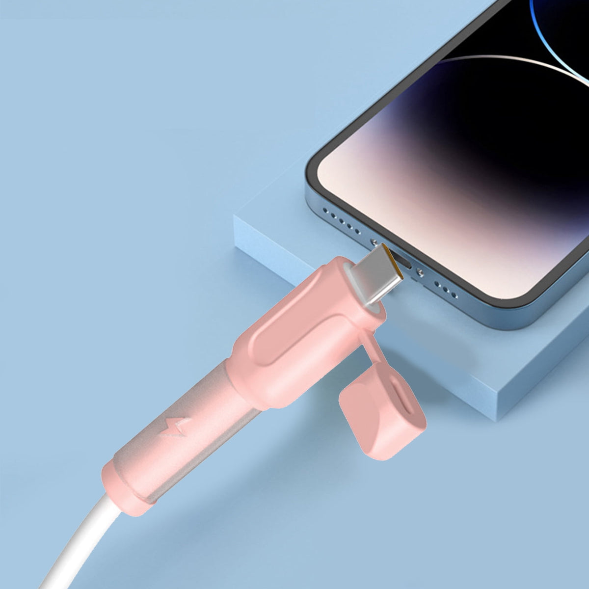 Silicone Cable Protectors, Two Pieces of 2.08 Inches for Charging Cords - Image 5