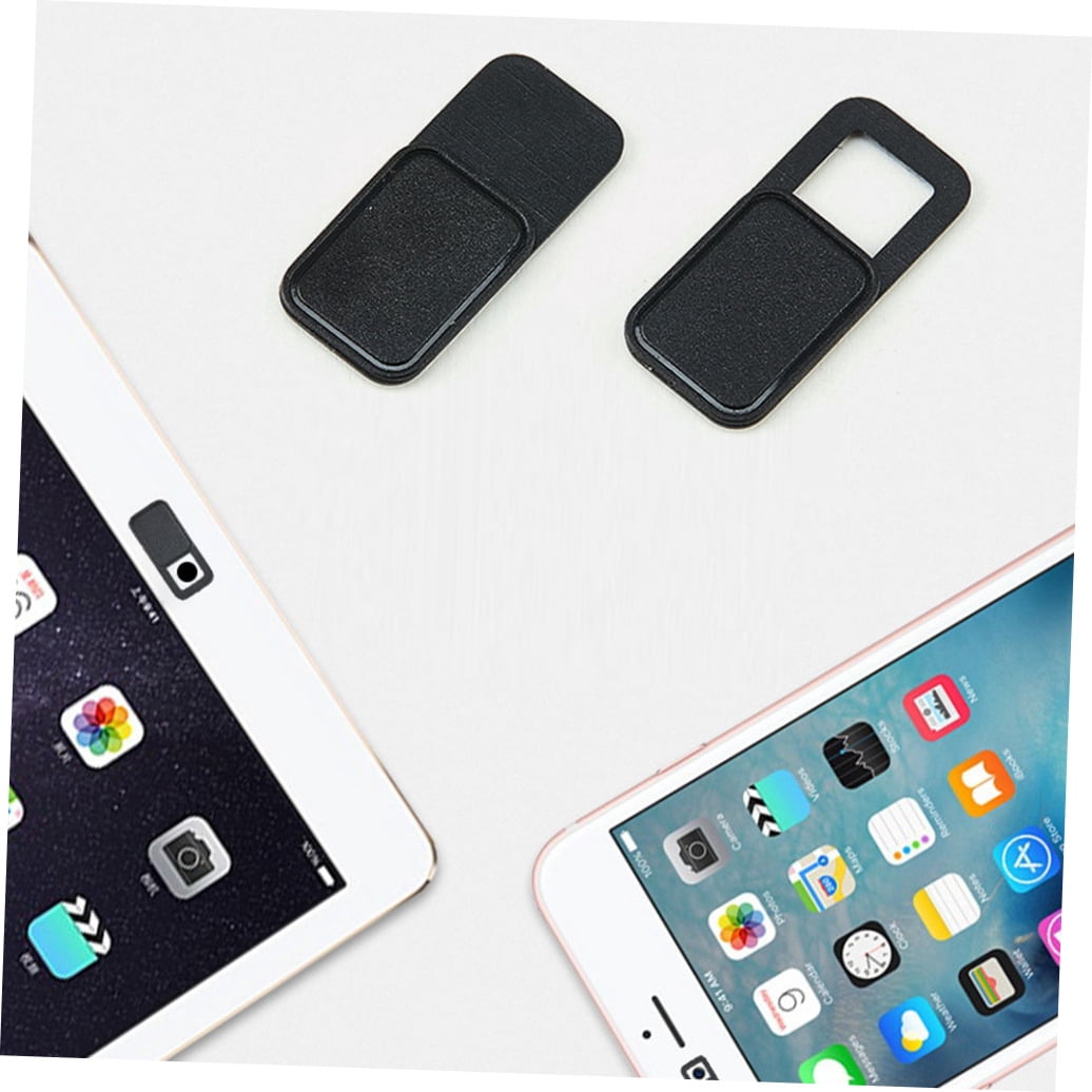 Sliding Webcam Covers, Nine Pieces in Black Plastic for Laptops and Tablets - Image 6