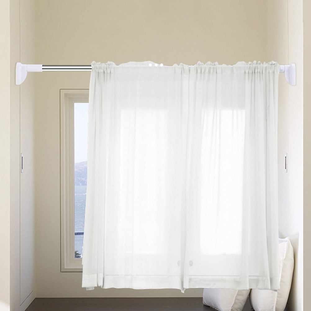 Telescoping Closet Rod in White Stainless Steel, 31.44 Inches Extended - Image 2